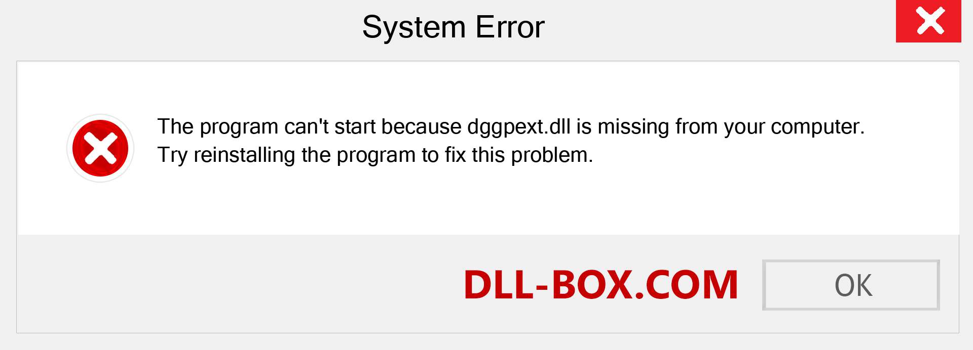  dggpext.dll file is missing?. Download for Windows 7, 8, 10 - Fix  dggpext dll Missing Error on Windows, photos, images